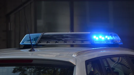 Sirena de coche de policía Sirena de coche de policía