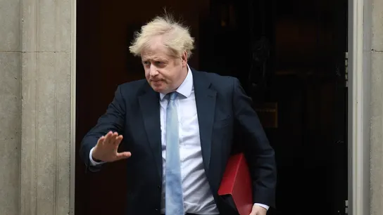 El primer ministro británico Boris Johnson El primer ministro británico Boris Johnson