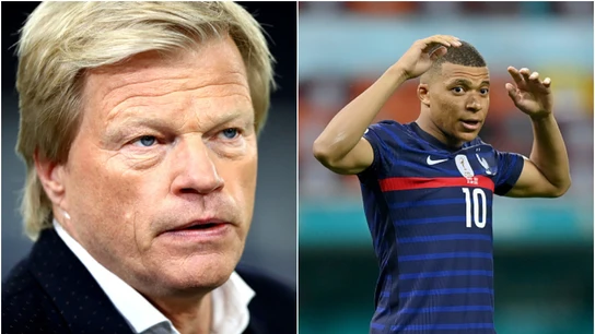 Oliver Kahn y Kylian Mbappé Oliver Kahn y Kylian Mbappé