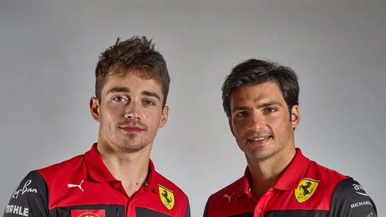 Charles Leclerc y Carlos Sainz Charles Leclerc y Carlos Sainz