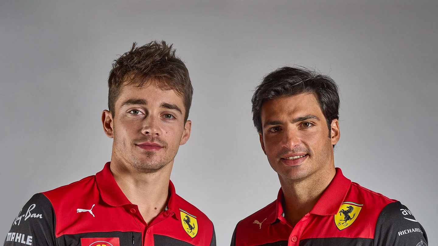 Charles Leclerc y Carlos Sainz Charles Leclerc y Carlos Sainz