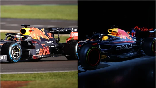 El monoplaza de Red Bull 2021 y 2022 El monoplaza de Red Bull 2021 y 2022