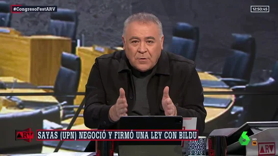El mensaje de Ferreras. El mensaje de Ferreras.