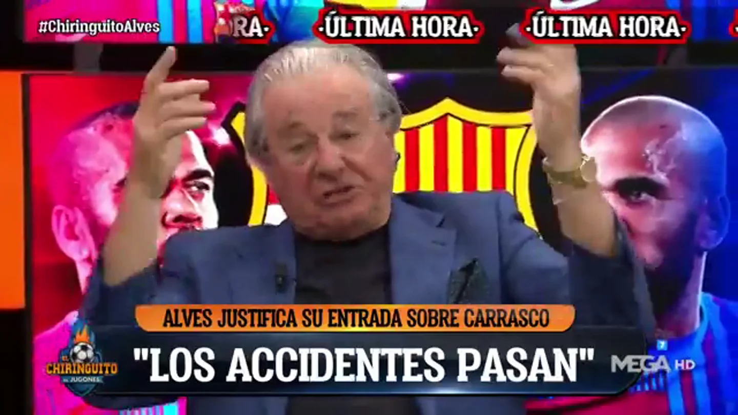 Toque de atención de Jorge D'Alessandro a Dani Alves: "Cierra el pico, hace años expulsaron a Pepe por no tocarte" Toque de atención de Jorge D'Alessandro a Dani Alves: "Cierra el pico, hace años expulsaron a Pepe por no tocarte"