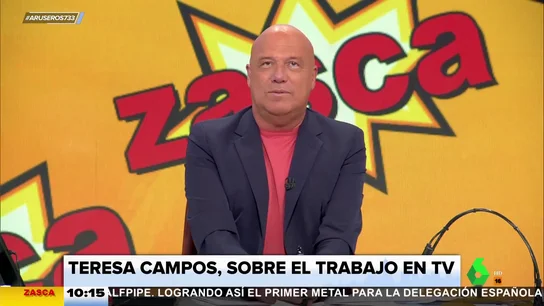 María Teresa Campos sobre el trabajo en televisión María Teresa Campos sobre el trabajo en televisión