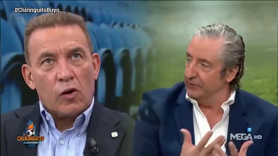 Los nervios de Paco Buyo antes de su debut con 'El Chiringuito': "Me da miedo fallarle a mis compañeros" Los nervios de Paco Buyo antes de su debut con 'El Chiringuito': "Me da miedo fallarle a mis compañeros"