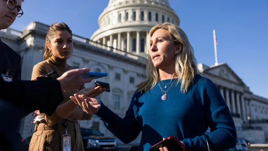 El ridículo de la congresista de QAnon al confundir la Gestapo con el gazpacho para atacar a Nancy Pelosi El ridículo de la congresista de QAnon al confundir la Gestapo con el gazpacho para atacar a Nancy Pelosi