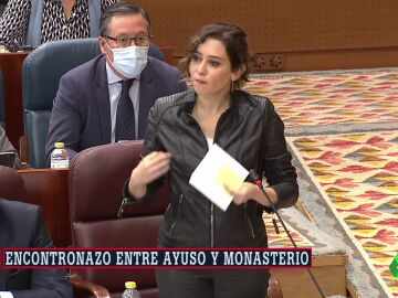 Encontronazo entre Ayuso y Rocío Monasterio por las bandas latinas: "Son tan españoles como Abascal"