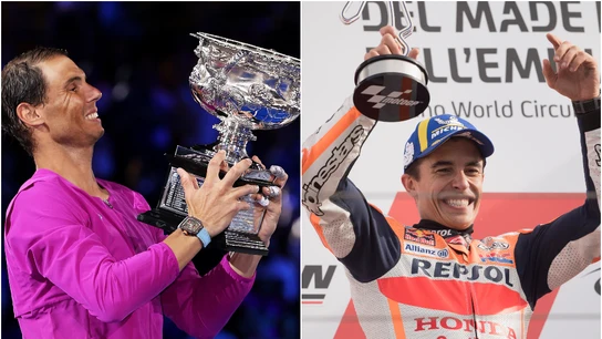 Rafa Nadal y Marc Márquez Rafa Nadal y Marc Márquez