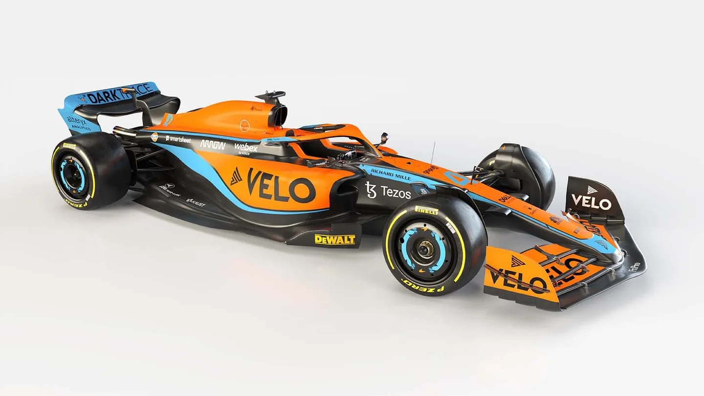 McLaren presenta la nueva máquina de Lando Norris y Daniel Ricciardo para 2022 McLaren presenta la nueva máquina de Lando Norris y Daniel Ricciardo para 2022