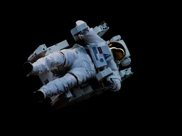 Astronauta en el espacio Astronauta en el espacio