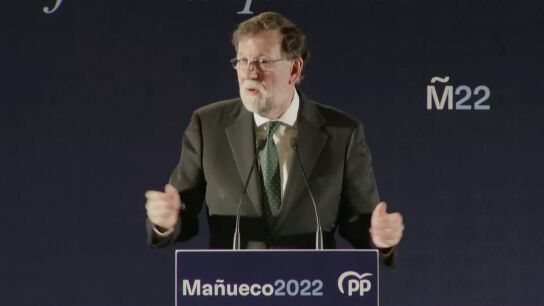 Mariano Rajoy en la campa&ntilde;a del PP para el 13F
