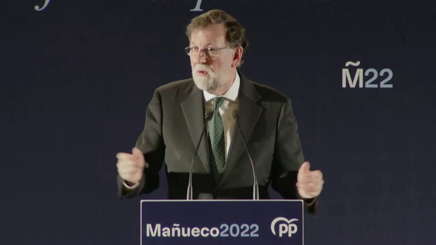 Mariano Rajoy en la campa&ntilde;a del PP para el 13F