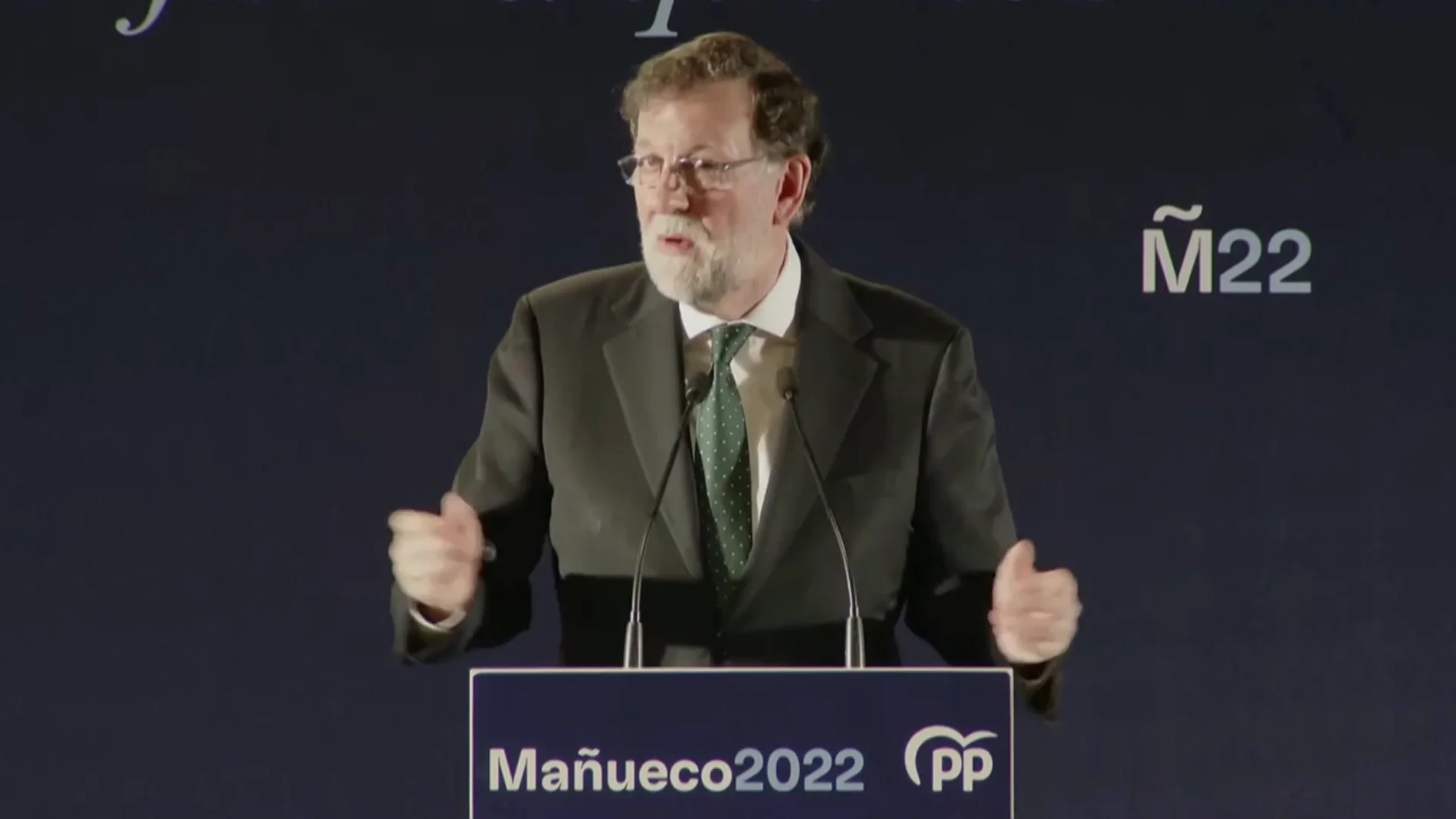 Mariano Rajoy en la campaña del PP para el 13F