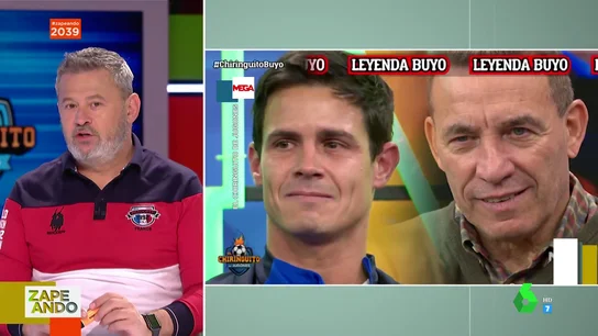 Los momentazos del partido entre El Chiringutio y Marca: de las lágrimas de Edu Aguirre al recibimiento a Paco Buyo Los momentazos del partido entre El Chiringutio y Marca: de las lágrimas de Edu Aguirre al recibimiento a Paco Buyo