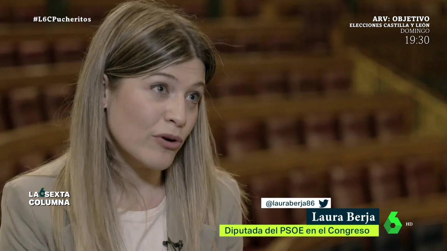 La diputada del PSOE a la que un parlamentario de VOX llamó 'bruja' explica lo que sintió: "Pensaba en mi padre y mi madre" La diputada del PSOE a la que un parlamentario de VOX llamó 'bruja' explica lo que sintió: "Pensaba en mi padre y mi madre"