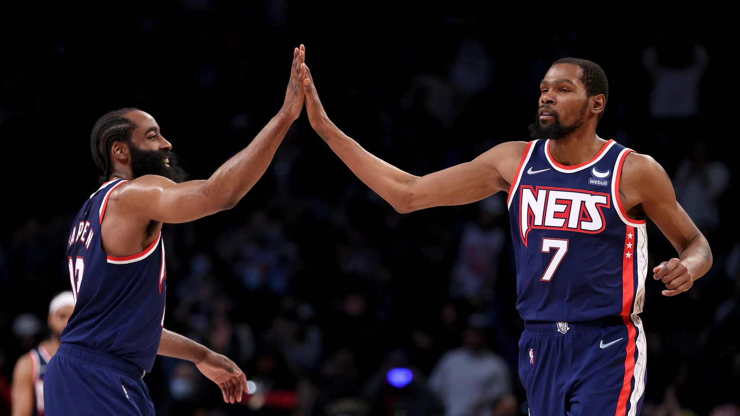 James Harden y Kevin Durant James Harden y Kevin Durant