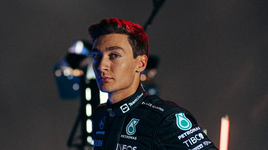 George Russell, con Mercedes George Russell, con Mercedes