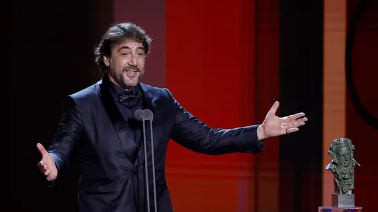 Javier Bardem, Goya a Mejor Actor Protagonista por 'El buen patrón': "Penélope, te quiero. Mamá, esto es para ti" Javier Bardem, Goya a Mejor Actor Protagonista por 'El buen patrón': "Penélope, te quiero. Mamá, esto es para ti"