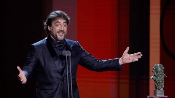 Javier Bardem, Goya a Mejor Actor Protagonista por 'El buen patrón': "Penélope, te quiero. Mamá, esto es para ti"