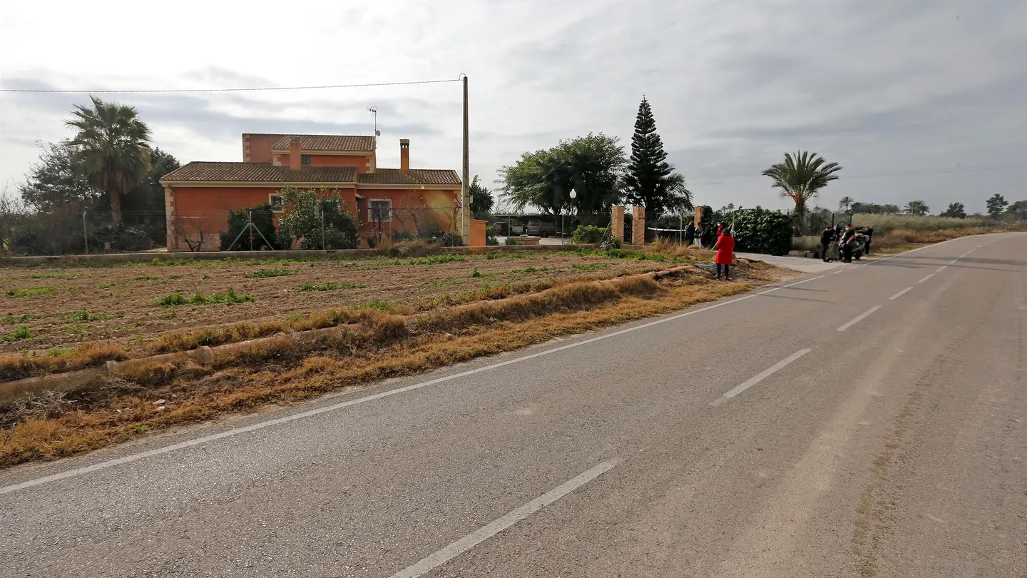 La vivienda en la que tuvo lugar el parricidio de Elche La vivienda en la que tuvo lugar el parricidio de Elche