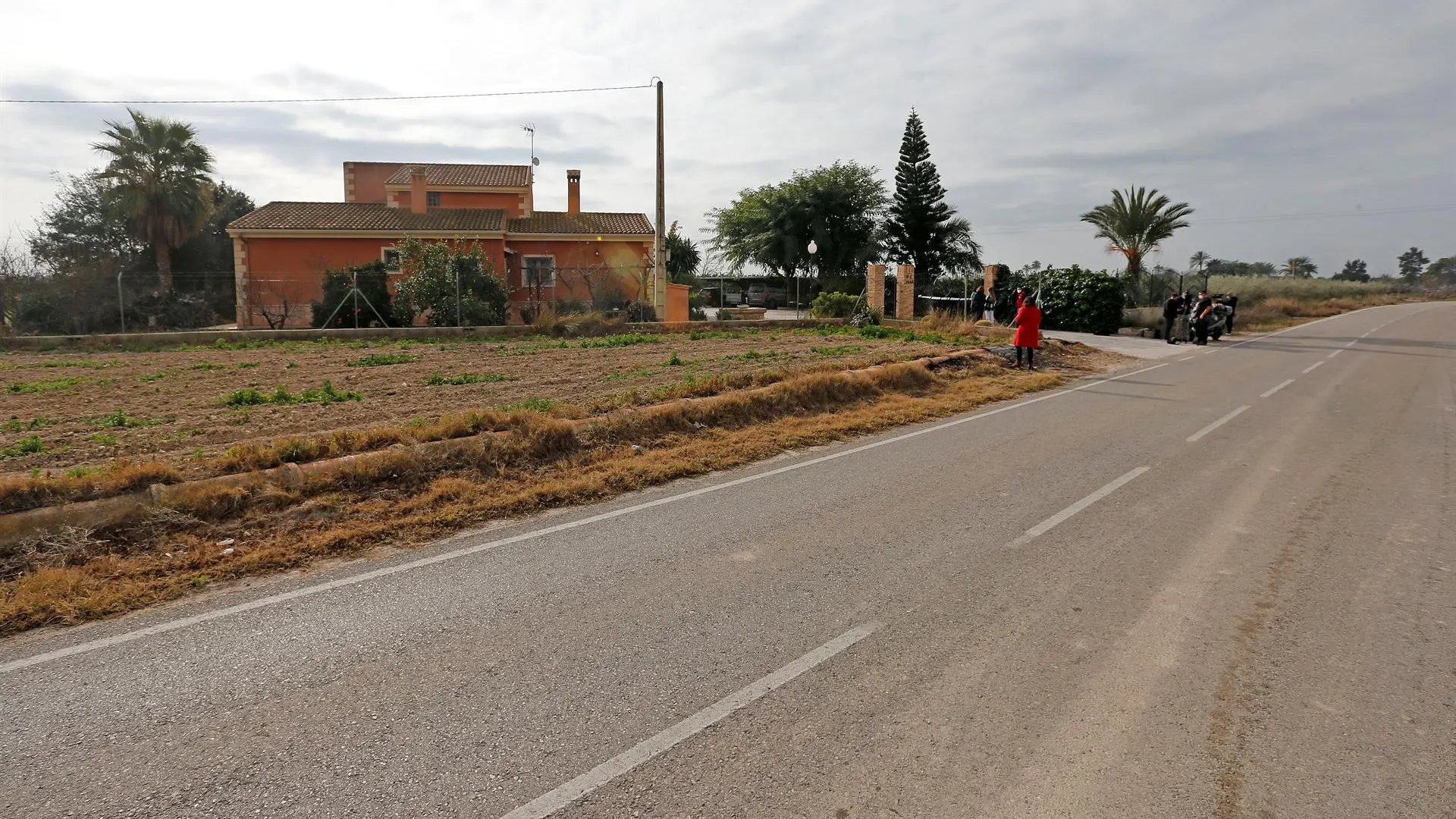 La vivienda en la que tuvo lugar el parricidio de Elche