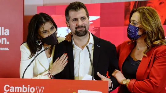 El candidato socialista a la presidencia de la Junta de Castilla y León, Luis Tudanca. El candidato socialista a la presidencia de la Junta de Castilla y León, Luis Tudanca.