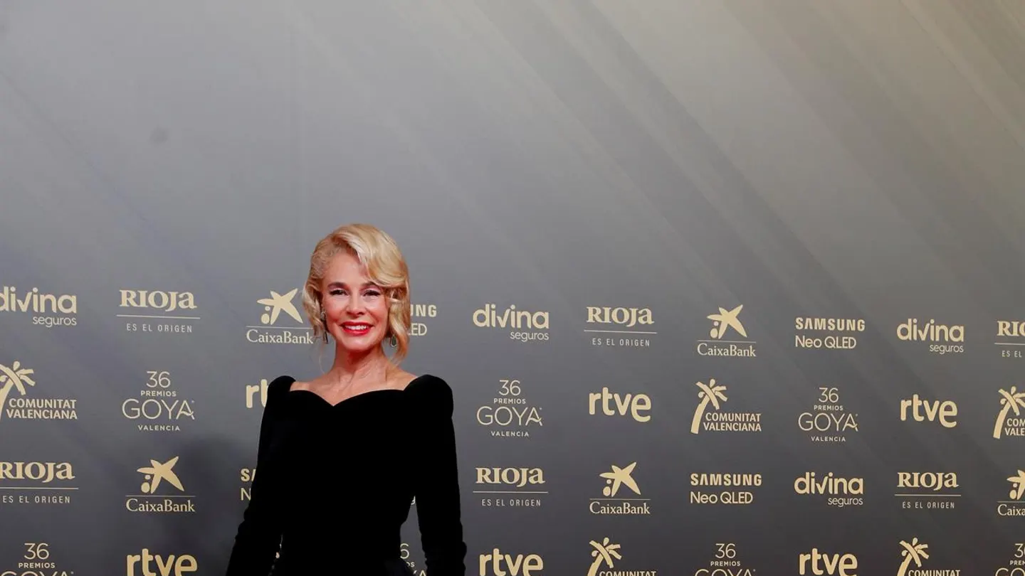 Belén Rueda, en la alfombra roja de los Goya Belén Rueda, en la alfombra roja de los Goya