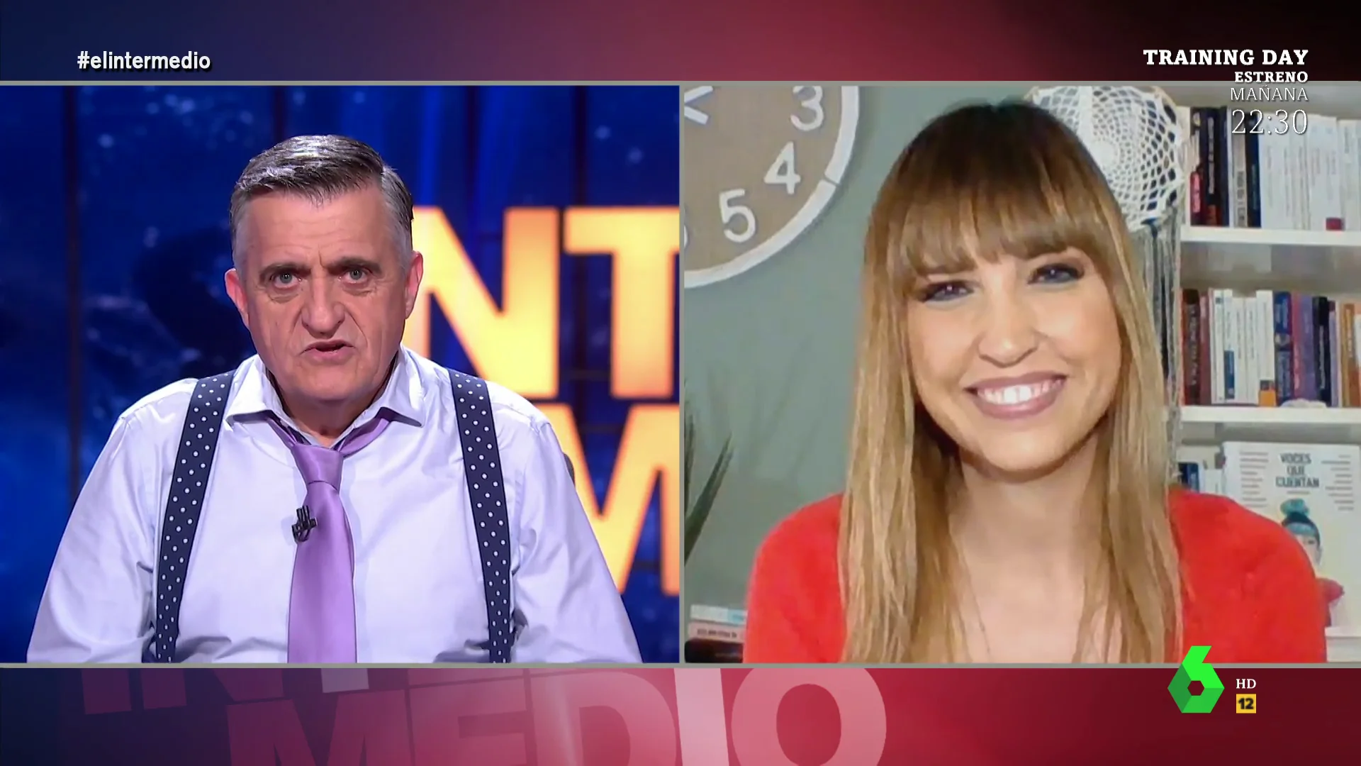 ¿Por qué no está Sandra Sabatés en el plató de El Intermedio? Este es el motivo por el que estará "una semana alejada de Wyoming"