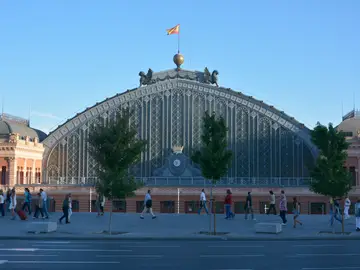 la estación de Atocha 