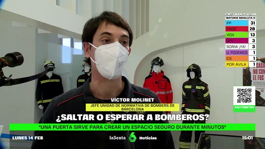¿Cómo actuar durante un incendio para ponerse a salvo? Un bombero nos da las claves en este vídeo ¿Cómo actuar durante un incendio para ponerse a salvo? Un bombero nos da las claves en este vídeo