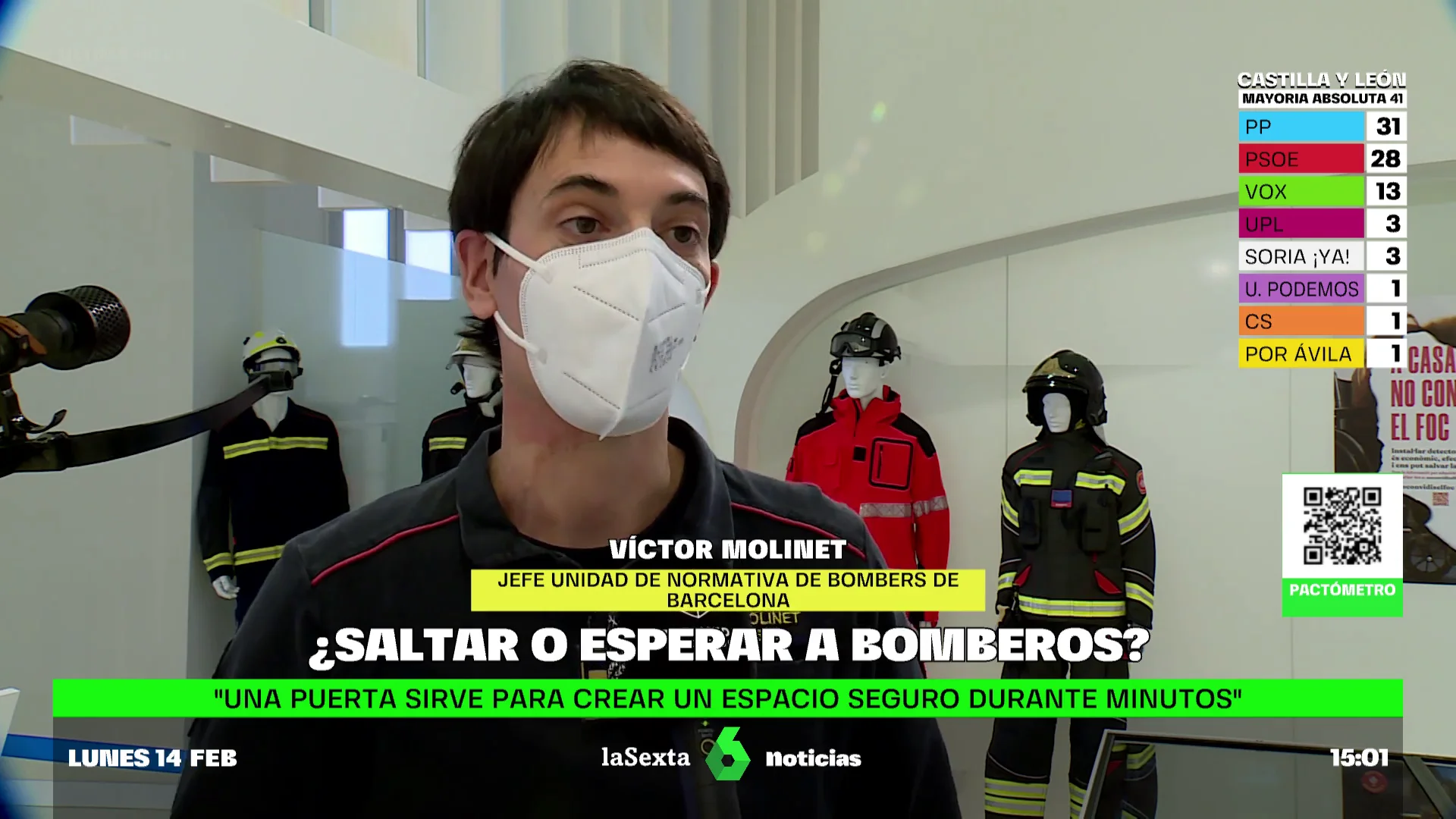 ¿Cómo actuar durante un incendio para ponerse a salvo? Un bombero nos da las claves en este vídeo