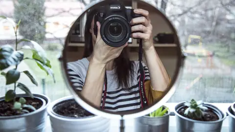 Selfie en el espejo Selfie en el espejo