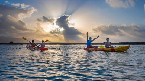 Kayak en Las Canteras