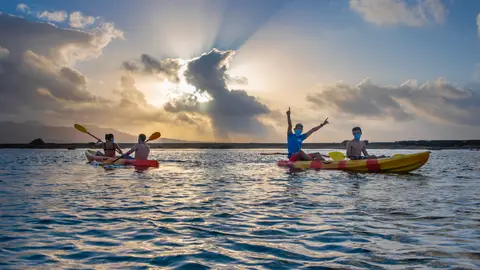 Kayak en Las Canteras Kayak en Las Canteras