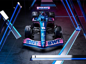 El Alpine A522 de Fernando Alonso y Esteban Ocon
