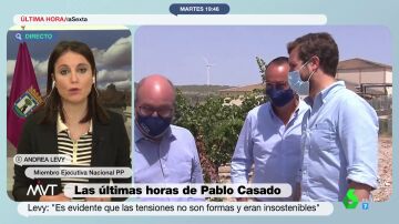 Andrea Levy explica su cambio de postura en cuestión de horas: "Lo de los últimos días era insostenible"