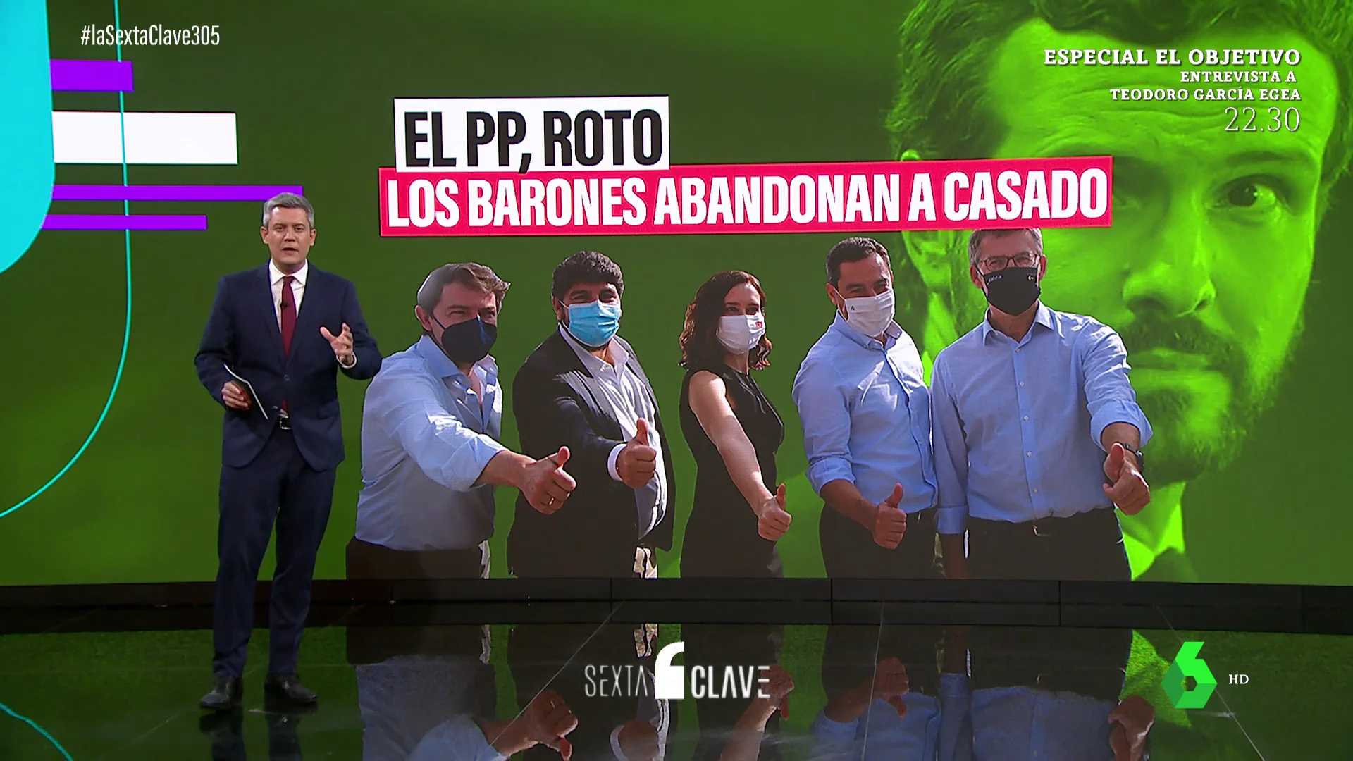 Así hablaban hace unos meses los barones del PP que ahora dan la espalda a Casado