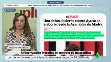  Angélica Rubio critica que el hermano de Ayuso "en dos años tenga 18 contratos con la Comunidad de Madrid": "¿Eso es normal?"