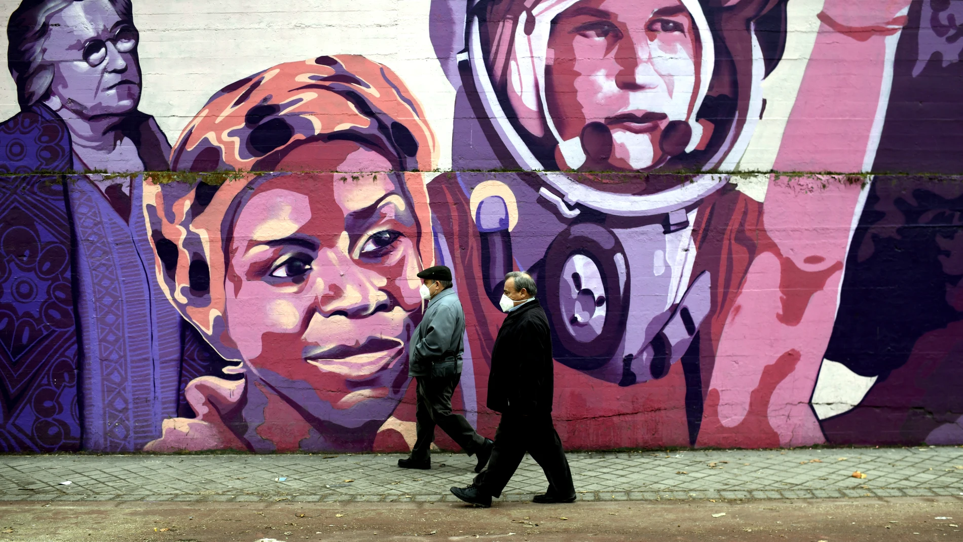 Quién es quién en los murales feministas? Aprende los nombres con los graffitis Quién es quién en los murales feministas? Aprende los nombres con los graffitis