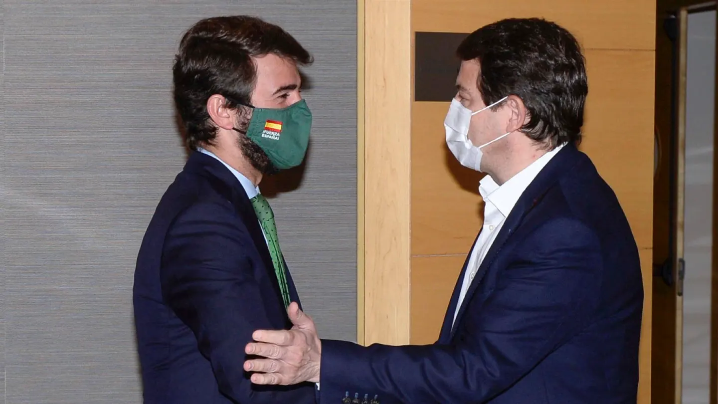 Alfonso Fernández Mañueco y Juan García-Gallardo Alfonso Fernández Mañueco y Juan García-Gallardo