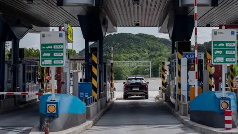 Pórticos con pago telemático: así funciona la primera autopista de pago de España Abiatu