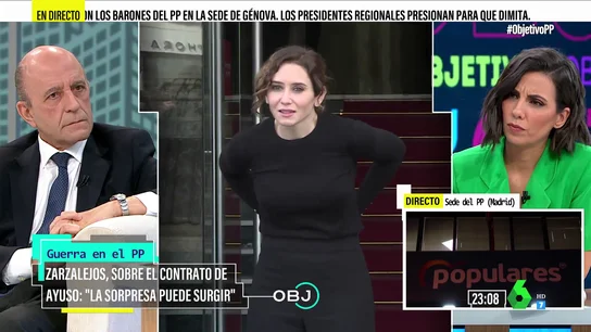 ¿Ha ganado Ayuso la batalla interna del PP? Zarzalejos afirma que "ha quedado herida" ¿Ha ganado Ayuso la batalla interna del PP? Zarzalejos afirma que "ha quedado herida"