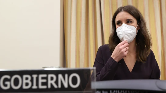 La ministra de Igualdad, Irene Montero, comparece este miércoles en la comisión correspondiente del Congreso. La ministra de Igualdad, Irene Montero, comparece este miércoles en la comisión correspondiente del Congreso.
