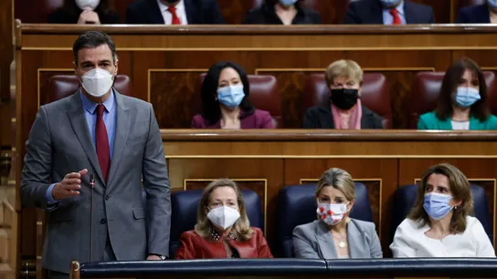 Pedro Sánchez en el Congreso de los Diputados Pedro Sánchez en el Congreso de los Diputados
