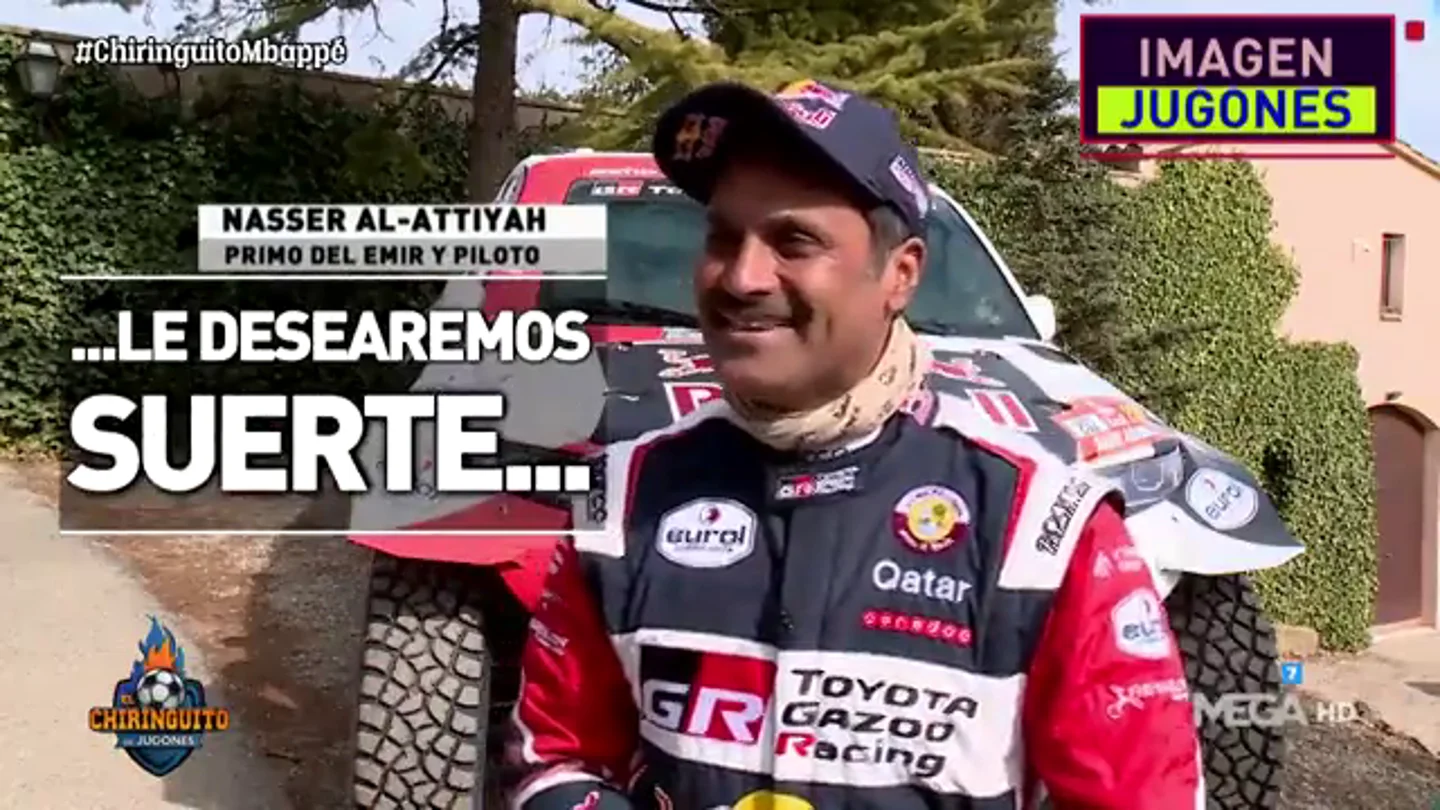 Al-Attiyah, primo del Emir catarí del PSG, ve a Mbappé en el Real Madrid Al-Attiyah, primo del Emir catarí del PSG, ve a Mbappé en el Real Madrid