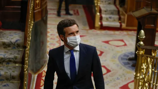 Pablo Casado abandona el Congreso de los Diputados Pablo Casado abandona el Congreso de los Diputados