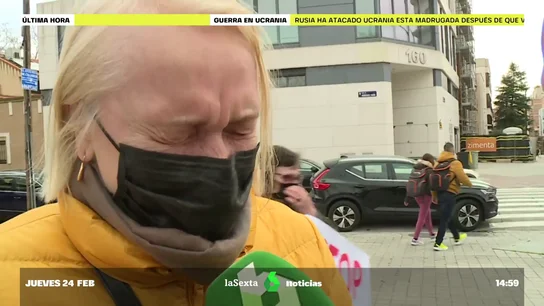 Así viven la guerra con Rusia los ucranianos en España: "Mis hijos me han dicho que van a luchar contra los rusos" Así viven la guerra con Rusia los ucranianos en España: "Mis hijos me han dicho que van a luchar contra los rusos"