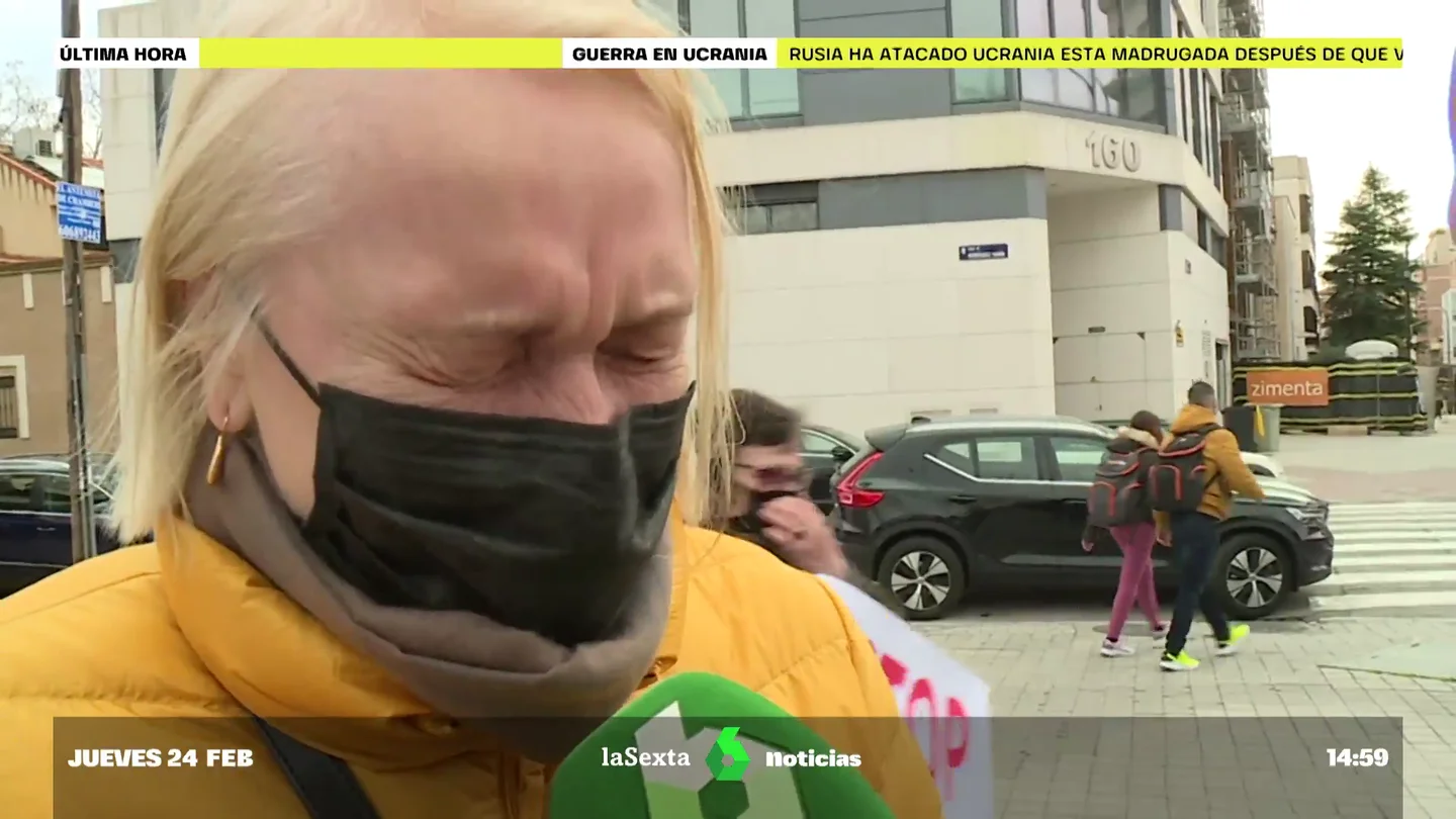 Así viven la guerra con Rusia los ucranianos en España: "Mis hijos me han dicho que van a luchar contra los rusos" Así viven la guerra con Rusia los ucranianos en España: "Mis hijos me han dicho que van a luchar contra los rusos"