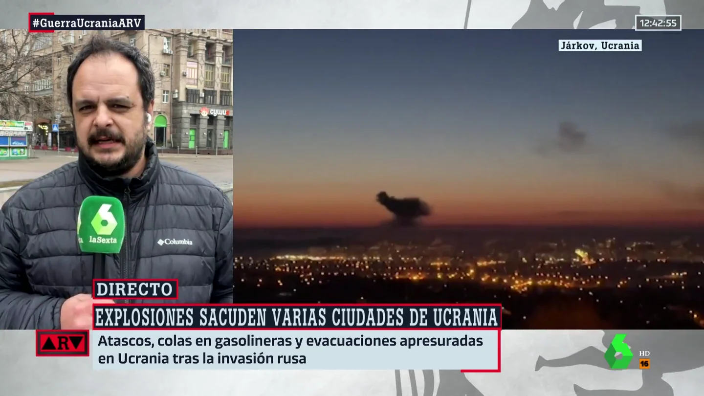 VÍDEO: Huida a la desesperada de los ciudadanos de Kiev tras el ataque ruso Guerra Rusia-Ucrania